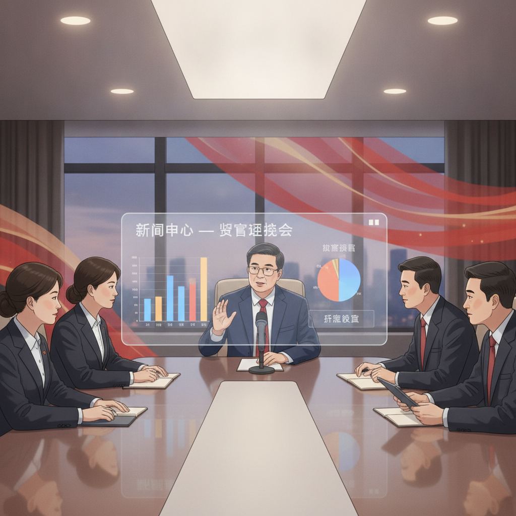 政府官员解读预算报告
